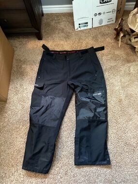 Women’s Black Waterproof Snow Pants